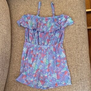 NWOT Picapino Floral Off-Shoulder Romper